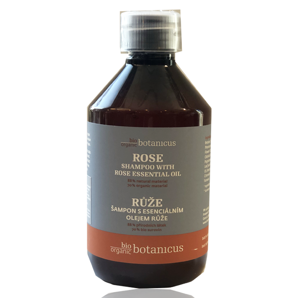 Rose Shampoo With Rose Essential Oil